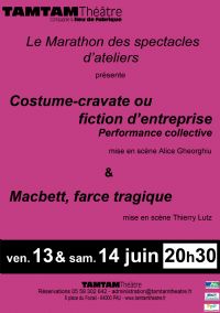 Marathon des spectacles d'ateliers. Du 13 au 14 juin 2014 à Pau. Pyrenees-Atlantiques.  20H30